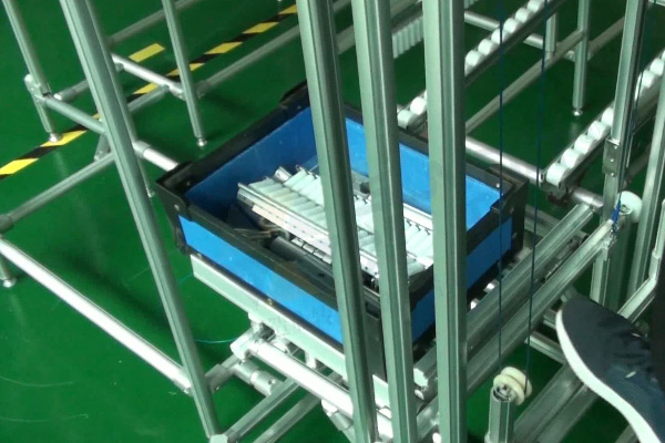 【精益LCIA133】無動力自動轉彎回流機構