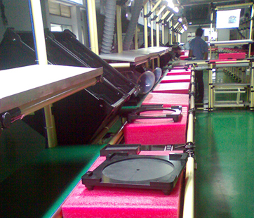 精益管分流生產線