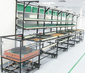 電子升降生產線