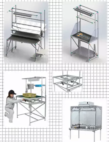 興千田教大家逐步建立CELL線和JIT物流 興千田教大家逐步建立CELL線和JIT物流