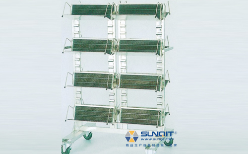 PCB板掛籃存放周轉(zhuǎn)車 PCB板掛籃存放周轉(zhuǎn)車