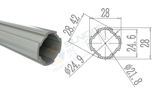 鋁合金精益管尺寸 鋁合金精益管尺寸
