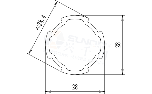 鋁合金精益管尺寸圖 鋁合金精益管尺寸圖