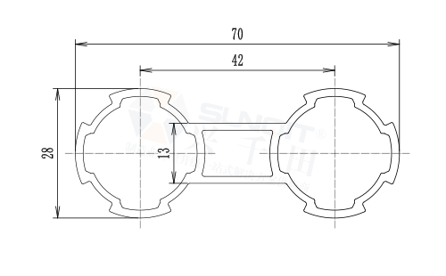 雙聯基礎精益管尺寸圖 雙聯基礎精益管尺寸圖