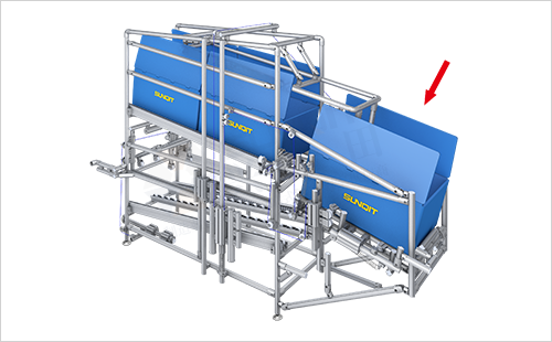 機械稱重貨架+堆垛周轉車 機械稱重貨架+堆垛周轉車