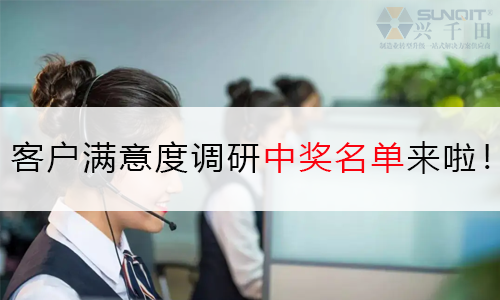 興千田問卷調查 | 中獎名單來嘍！