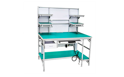 鋁合金<a href='/jingyiguan.htm' class='keys' title='點擊查看關于精益管的相關信息' target='_blank'>精益管</a>工作臺怎么安裝? 鋁合金<a href='/gongzuotai.htm' class='keys' title='點擊查看關于精益管工作臺的相關信息' target='_blank'>精益管工作臺</a>怎么安裝?