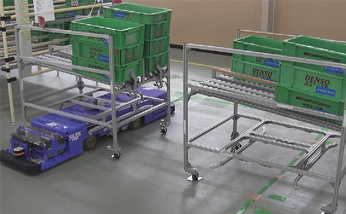 雙向AGV對接物料架 雙向AGV對接物料架