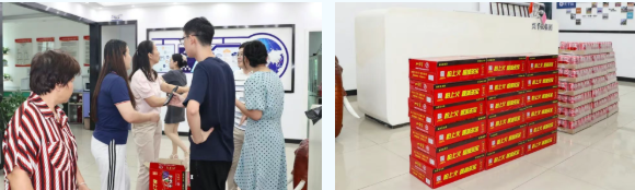 2025年福城街道“關愛職工 夏送清涼”慰問活動 2025年福城街道“關愛職工 夏送清涼”慰問活動